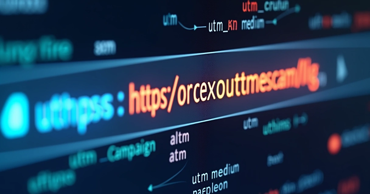 Exemplo de link ecommerce com utm destacado. 