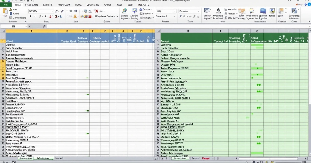 Planilha antes e depois do enriquecimento de mailing consignado 