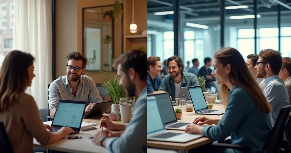 Comparativo de onboarding digital em empresas pequenas e grandes 