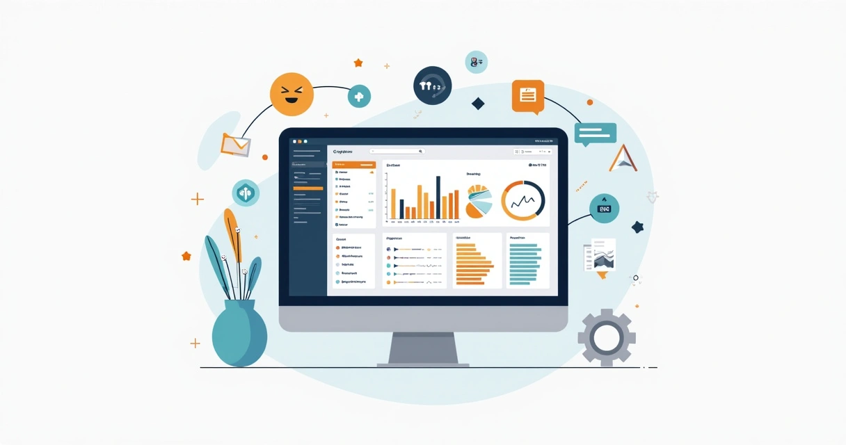 Painel de análise de campanhas com UTMs no Google Analytics para e-commerce