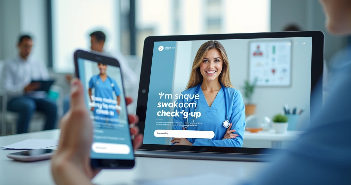 Exemplo de anúncio digital de retargeting para clínica 