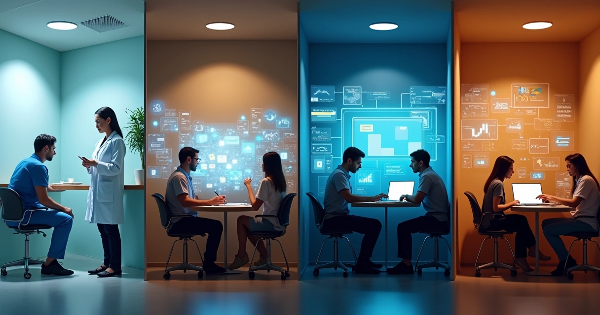 Setores usando agentes de IA no atendimento 