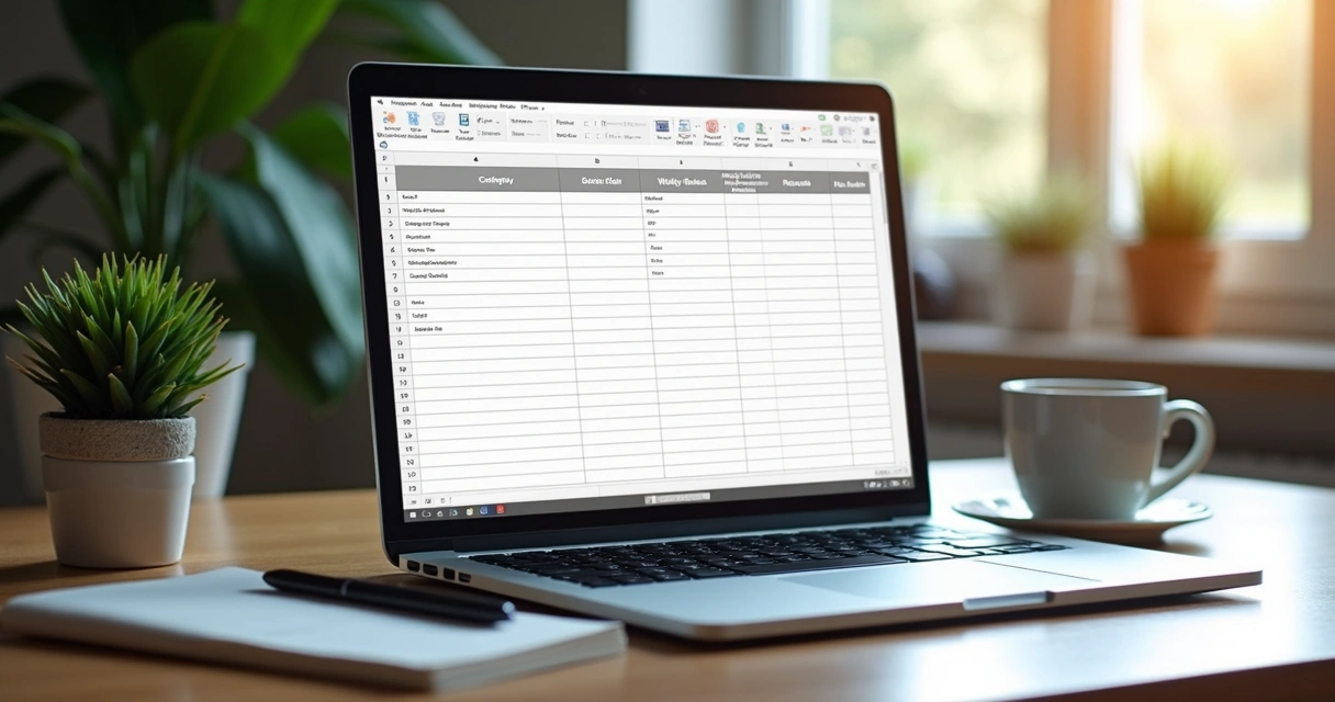 Planilha simples de acompanhamento de metas semanais 