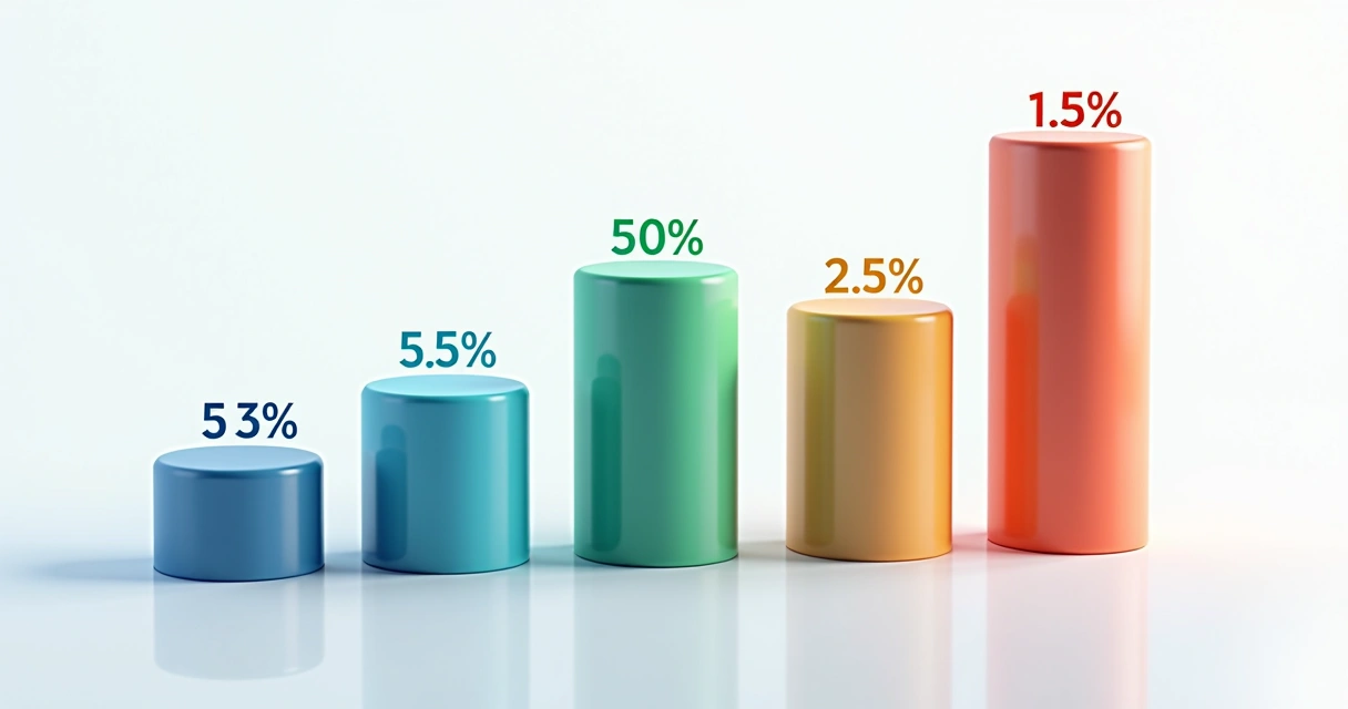 Gráfico colorido de barras indicando a evolução de custos com aumento de agentes 