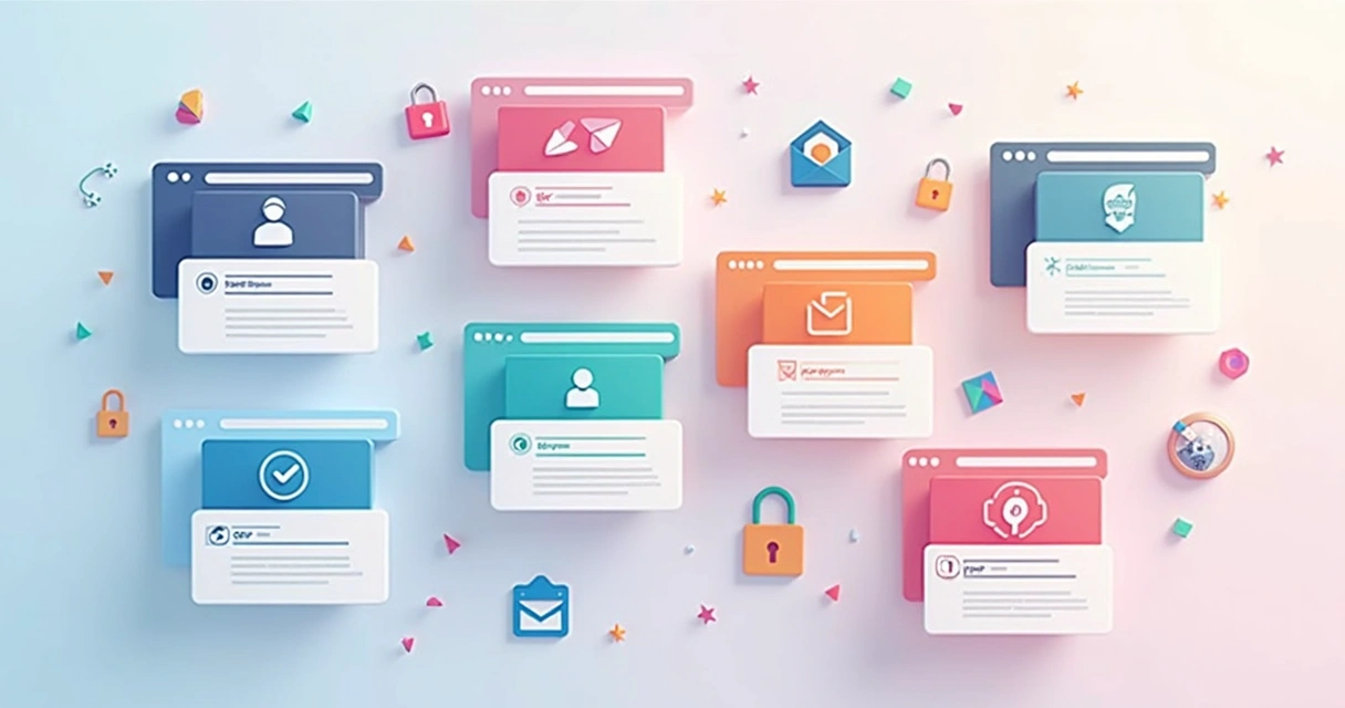 Exemplos de diferentes tipos de URLs em contexto de marketing digital 