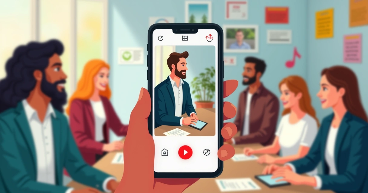 Exemplo de vídeo caseiro de campanha política no TikTok brasileiro 