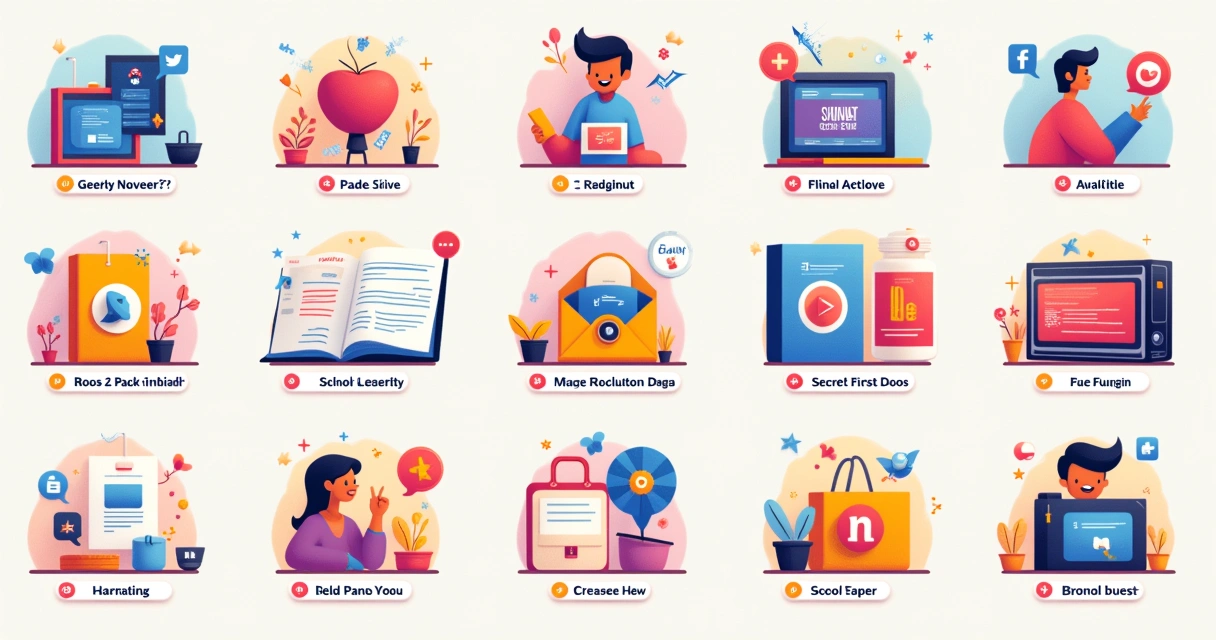 Exemplos visuais de arquétipos em ação no marketing. 