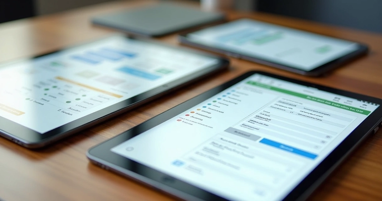 Quadros de aplicativos minimalistas para clínicas, aulas, eventos e freelancers 