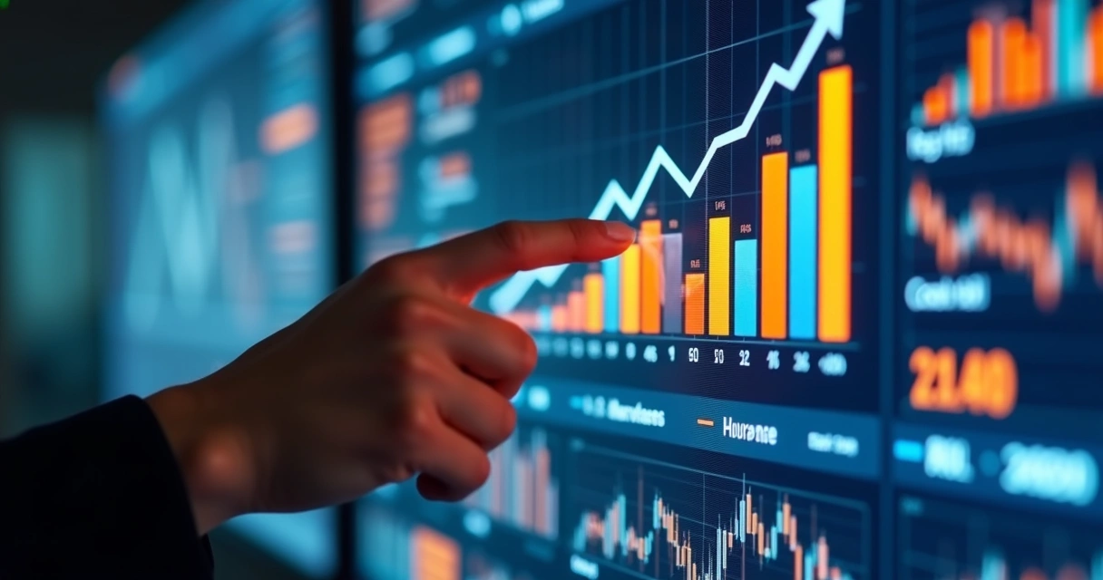 Gráfico mostrando expansão de receita por meio de upsell e cross sell na agência 