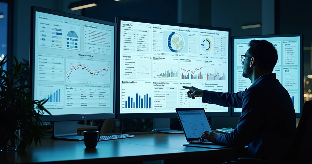 Dashboard digital mostrando personalização para várias contas B2B 