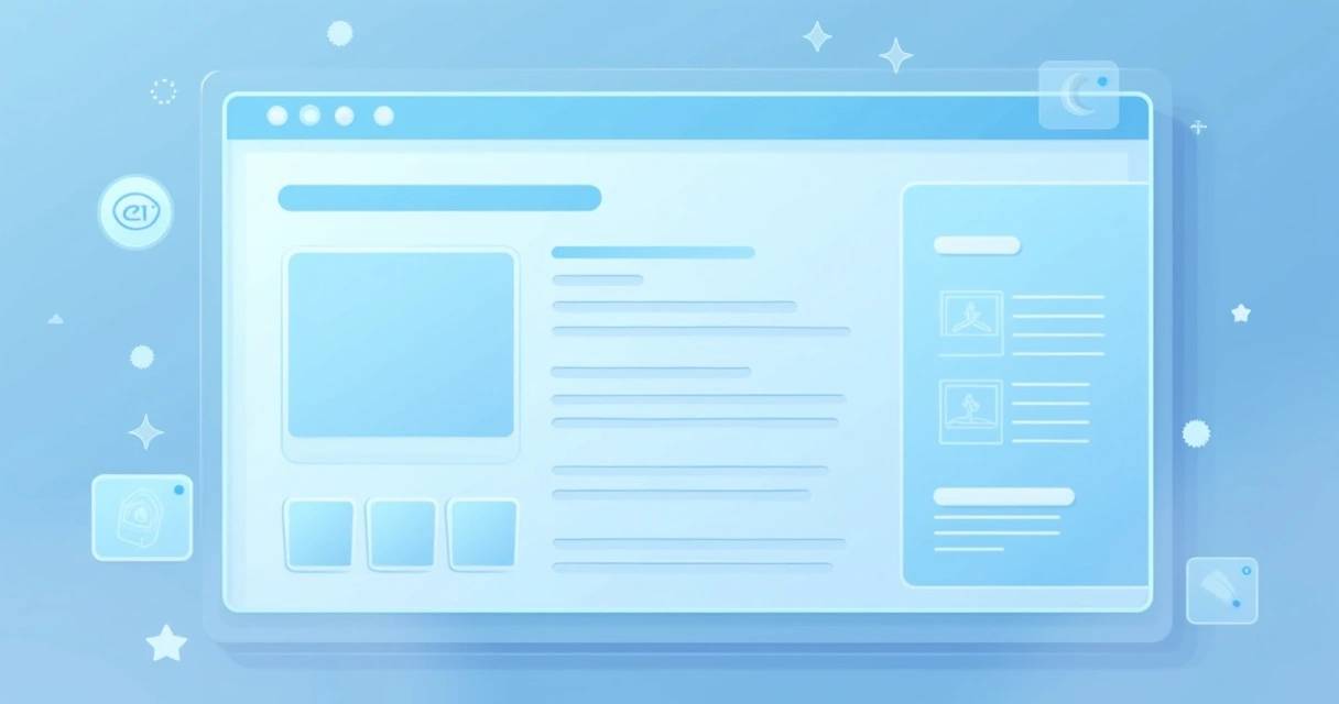 Interface personalizada com IA em site 