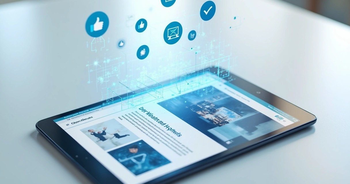 Layout de site com boa experiência do usuário 