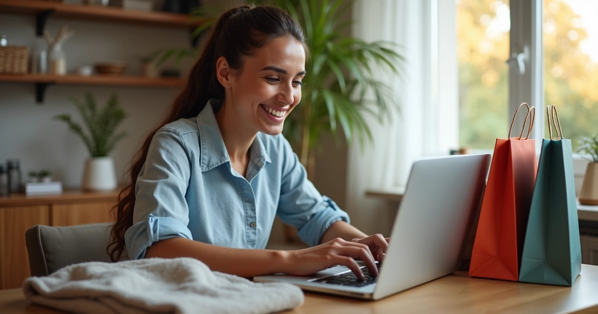 Abandono de carrinho: 10 soluções práticas para e-commerce 4 Cliente satisfeito após finalizar compra online
