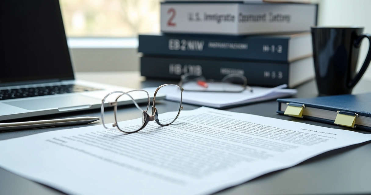 Detailed expert opinion letter on tidy desk with analytical notes