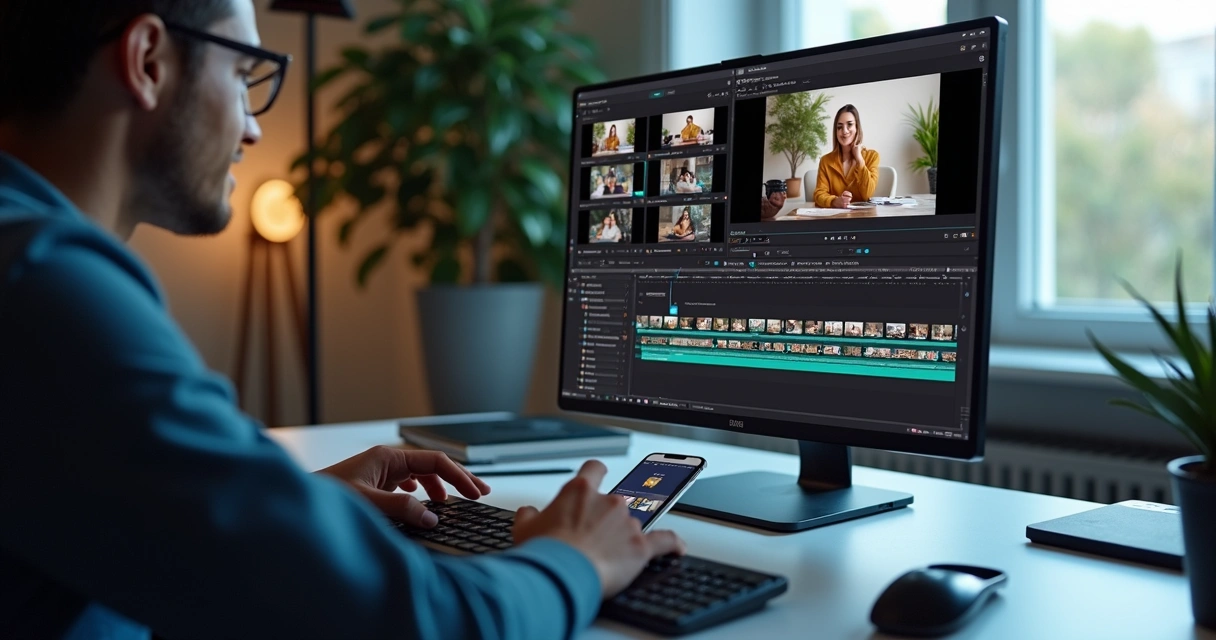 Exporting video cuts to social media