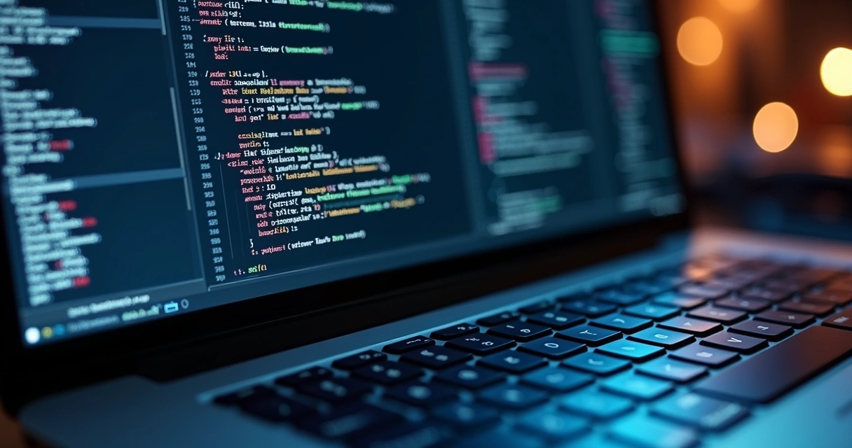 Tela de computador exibindo código de web scraping com gráficos de dados e conexões em fundo escuro 