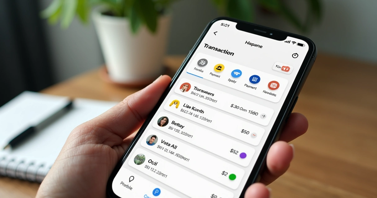Tela de celular mostrando extrato Pix do mês