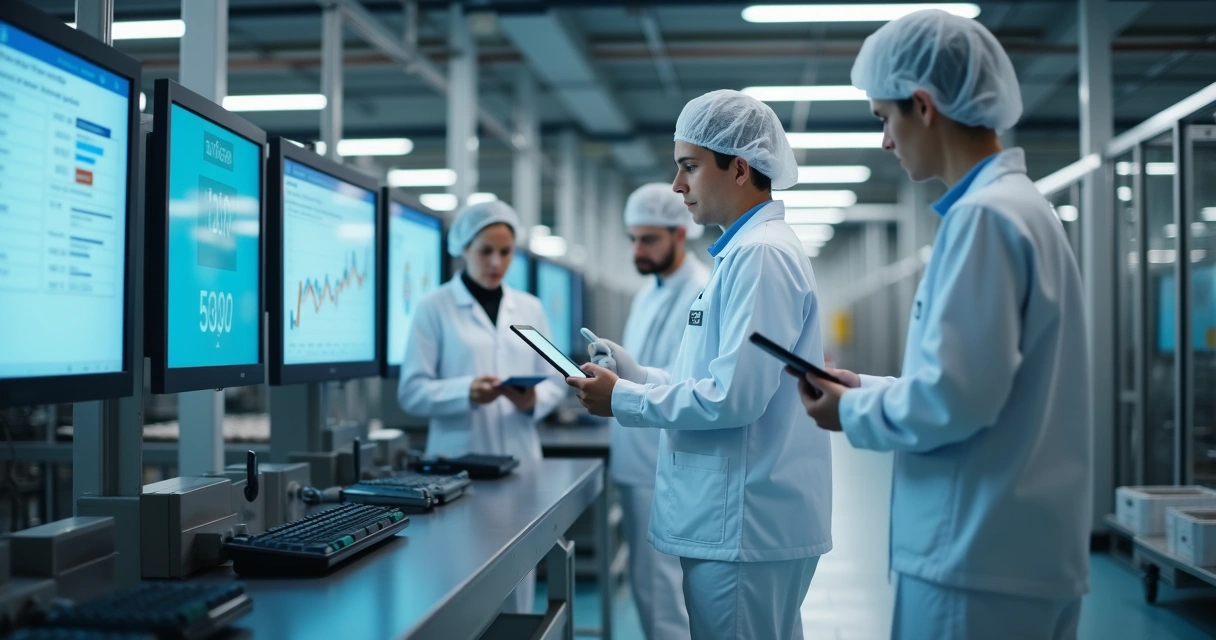 Sistema SaaS de gestão de produção em fábrica de alimentos 