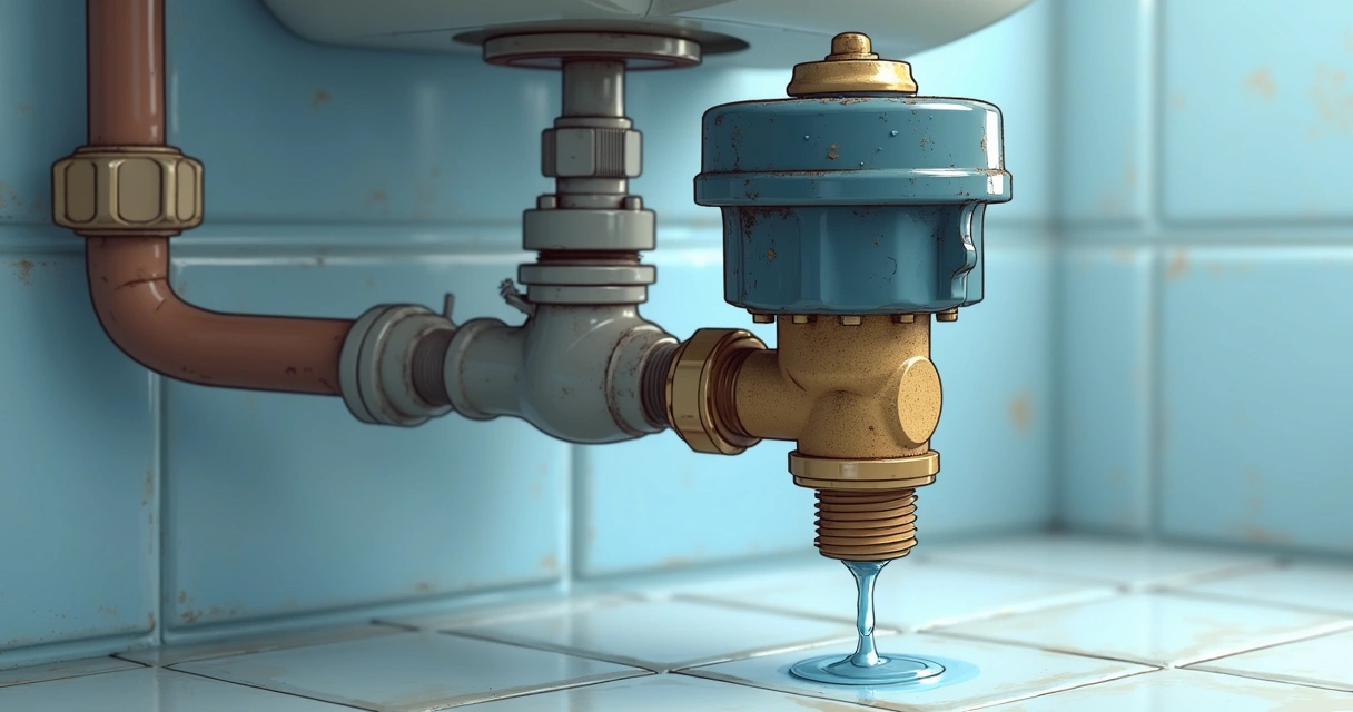 Gotejamento em válvula solenoide por falha de vedação 