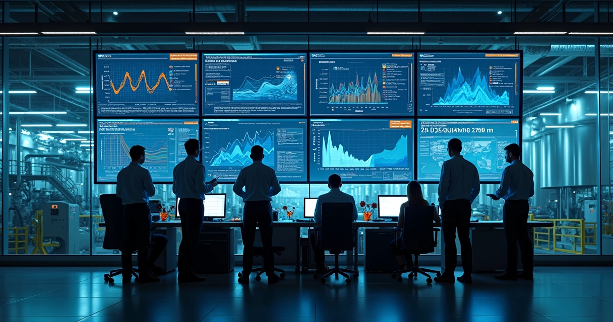 Dashboard exibe dados de falhas em fábrica