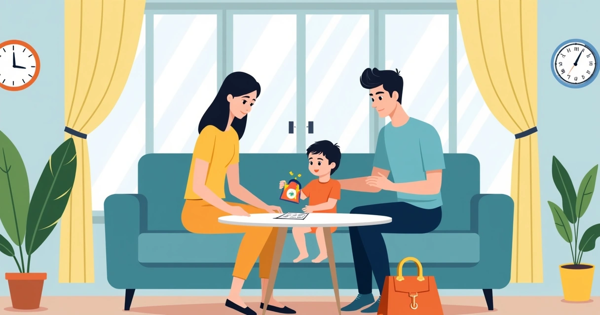 Família organiza rotina antes de consulta com autista 
