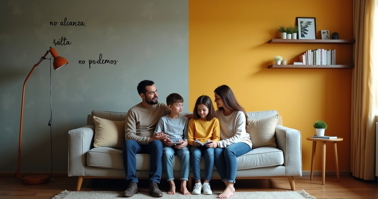 Guía práctica para identificar narrativas de escasez en la familia
