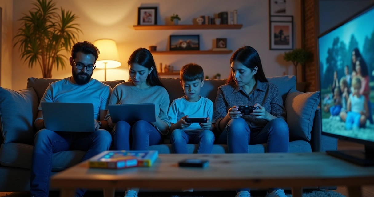 O impacto do isolamento digital nas conexões familiares atuais