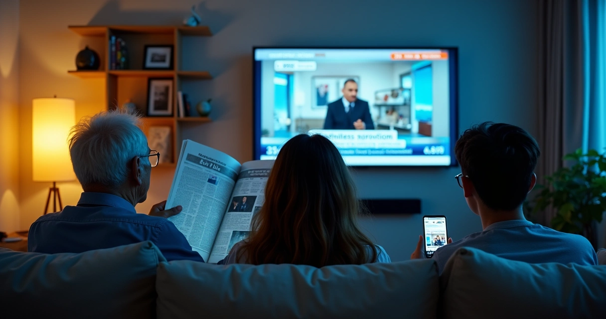Cómo los relatos mediáticos afectan la conciencia entre generaciones