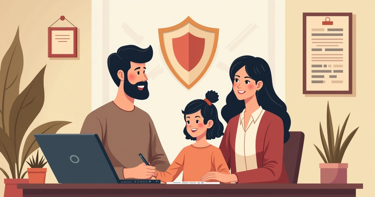 Família de programador protegida por seguro de vida 