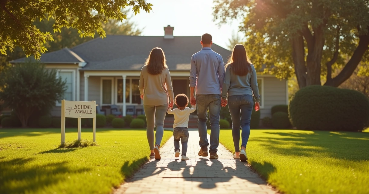 Family viewing house for sale 