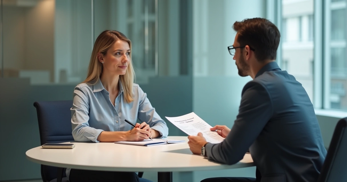 Conversa de feedback entre líder e colaborador 