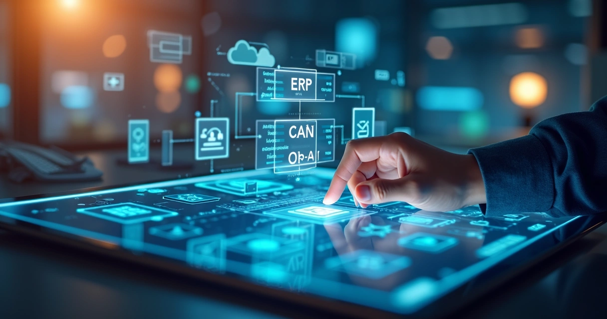 Painel visual de integração low-code entre sistemas empresariais