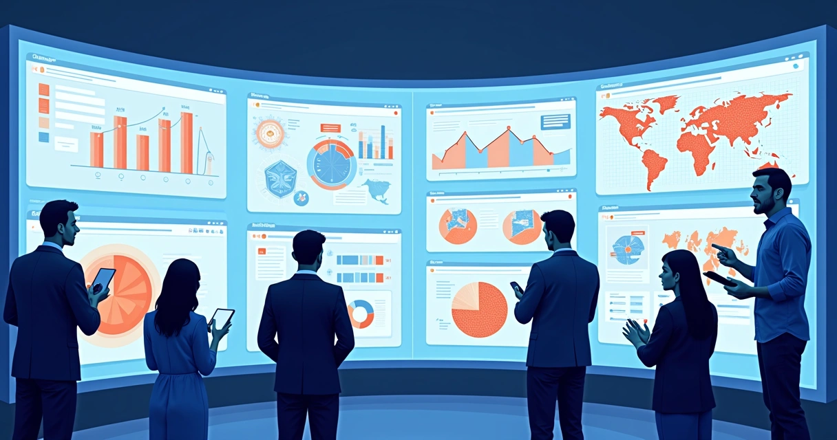 Painel digital de monitoramento de campanha eleitoral em tempo real. 