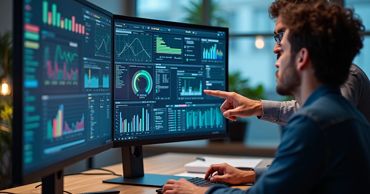 Ferramentas digitais em tela de computador para cálculo de honorários