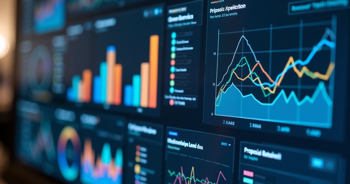 Ferramentas digitais de vendas abertas na tela do computador 