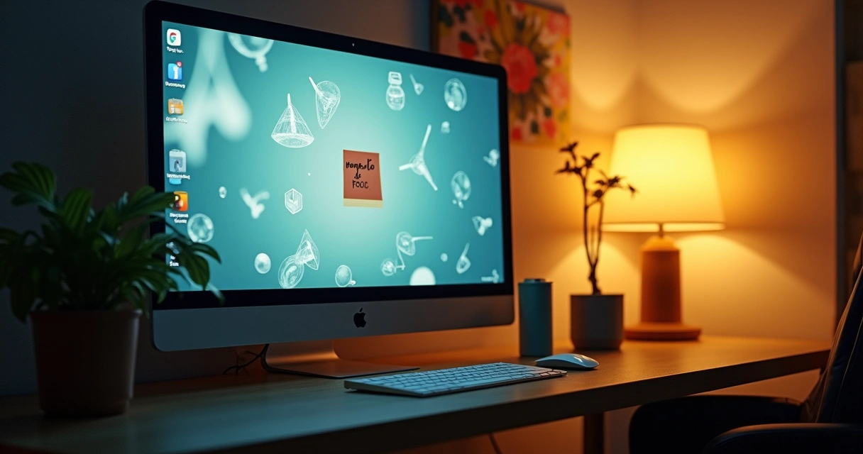 Tela de computador com poucas abas abertas e fundo escuro, indicando concentração 