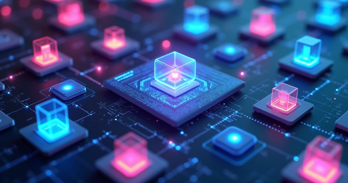 Ambiente digital com diferentes frameworks conectados entre si 