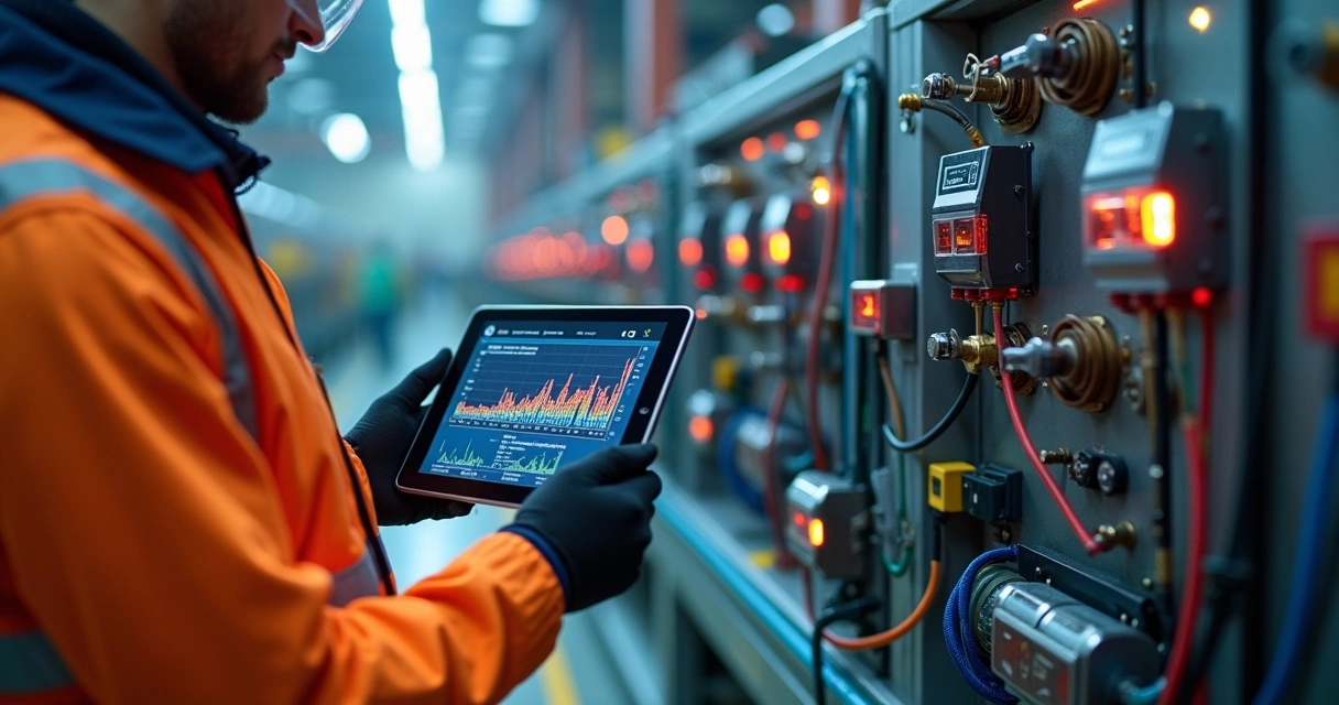 Sensores IoT aplicados em maquinário industrial 