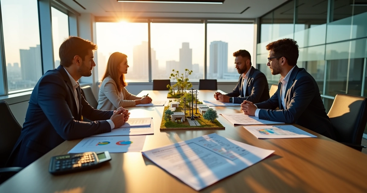 Financiamento para energia solar em ambiente empresarial