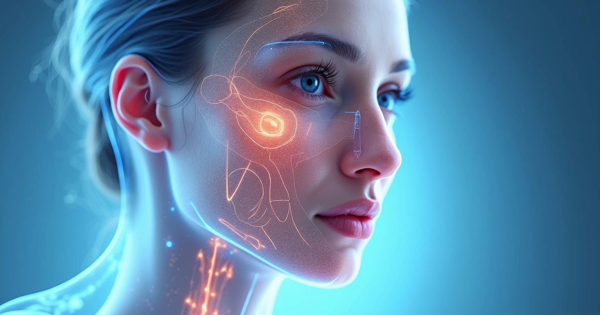 Demonstração de aplicação de fios PDO para lifting facial 