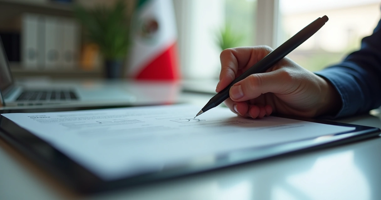 Firma electrónica en documento oficial 