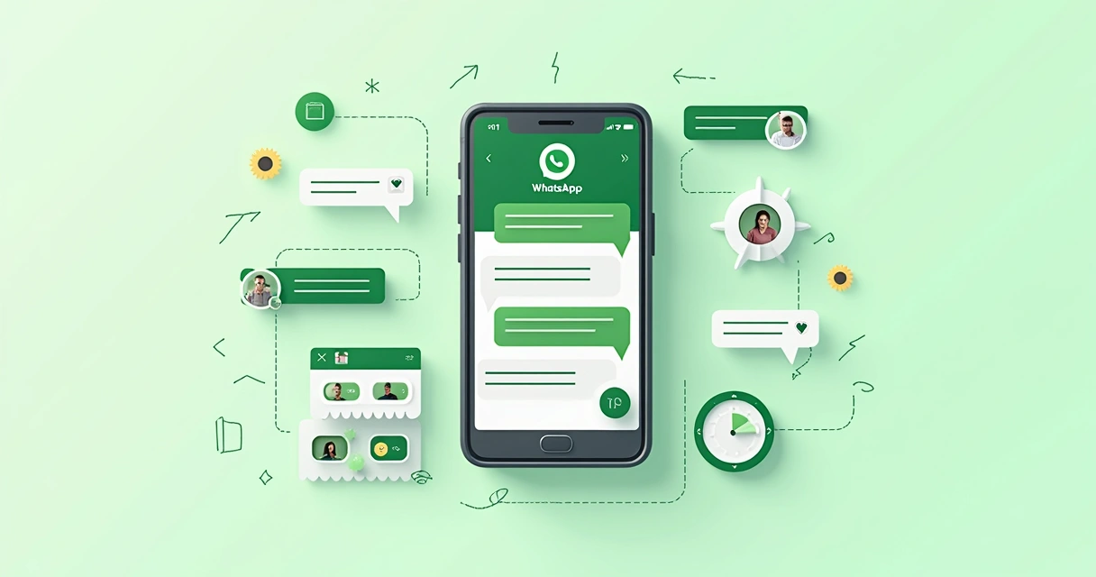 Diagrama do fluxo de atendimento automatizado no WhatsApp com chatbot