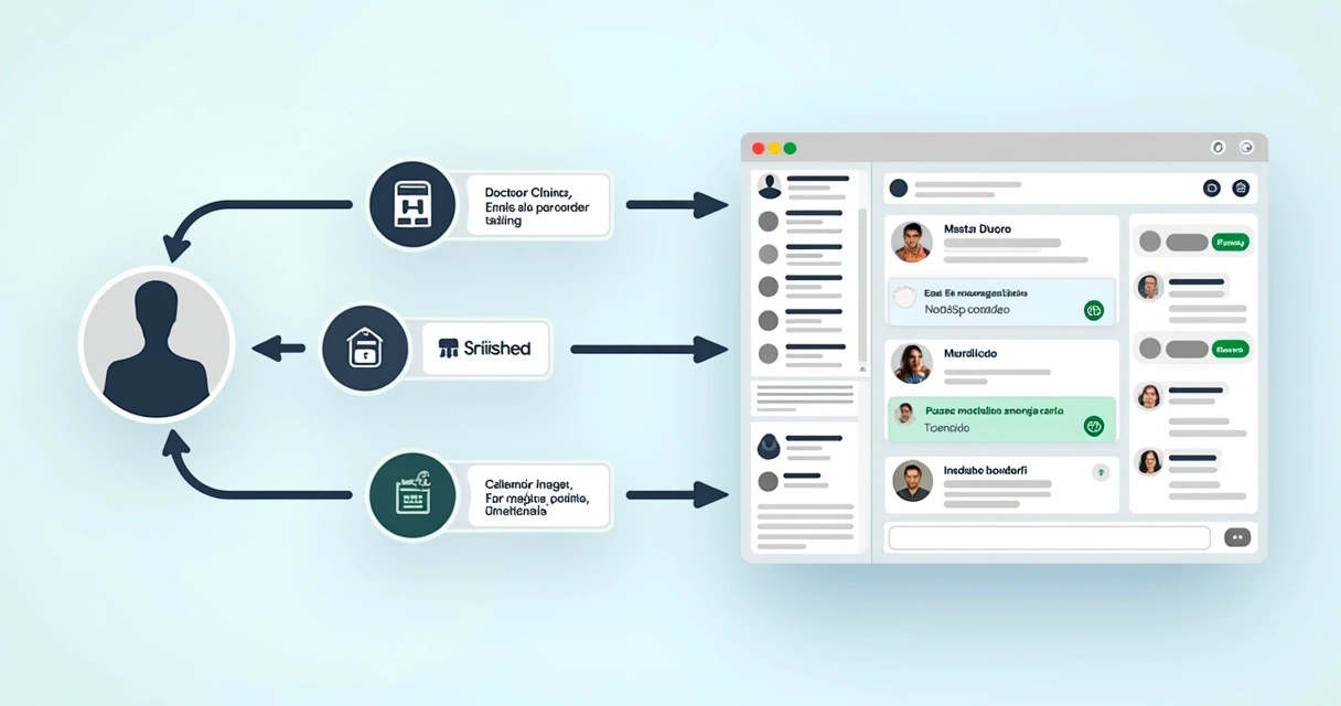 Fluxo automatizado de atendimento com IA no WhatsApp