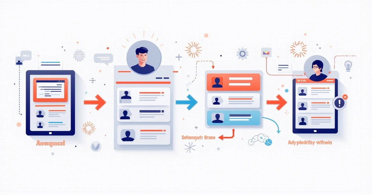 Fluxo de atendimento digital mostrando o caminho de um ticket desde a abertura até a resolução