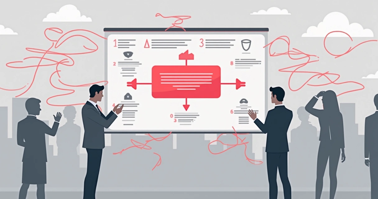 Exemplo de erro em fluxo de automação digital 