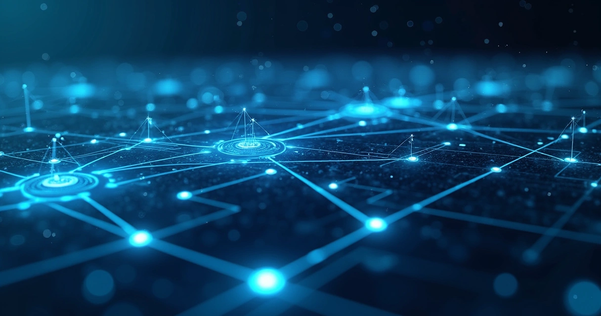 Fluxo visual de automação IA com protocolos MCP 