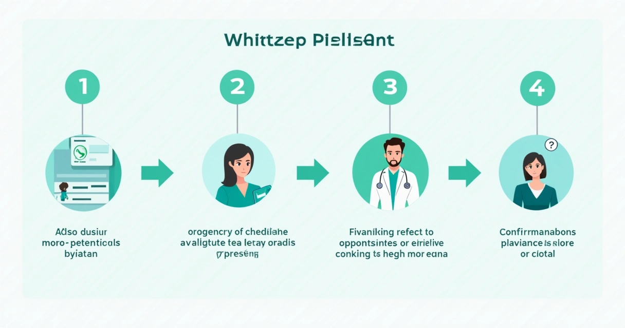 Fluxo de automação em consultório no WhatsApp, mostrando etapas desde saudação até pós-atendimento