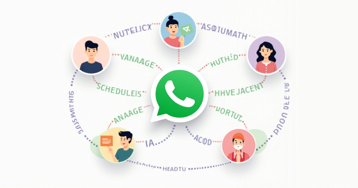 Diagrama de fluxo automatizado de atendimento com WhatsApp
