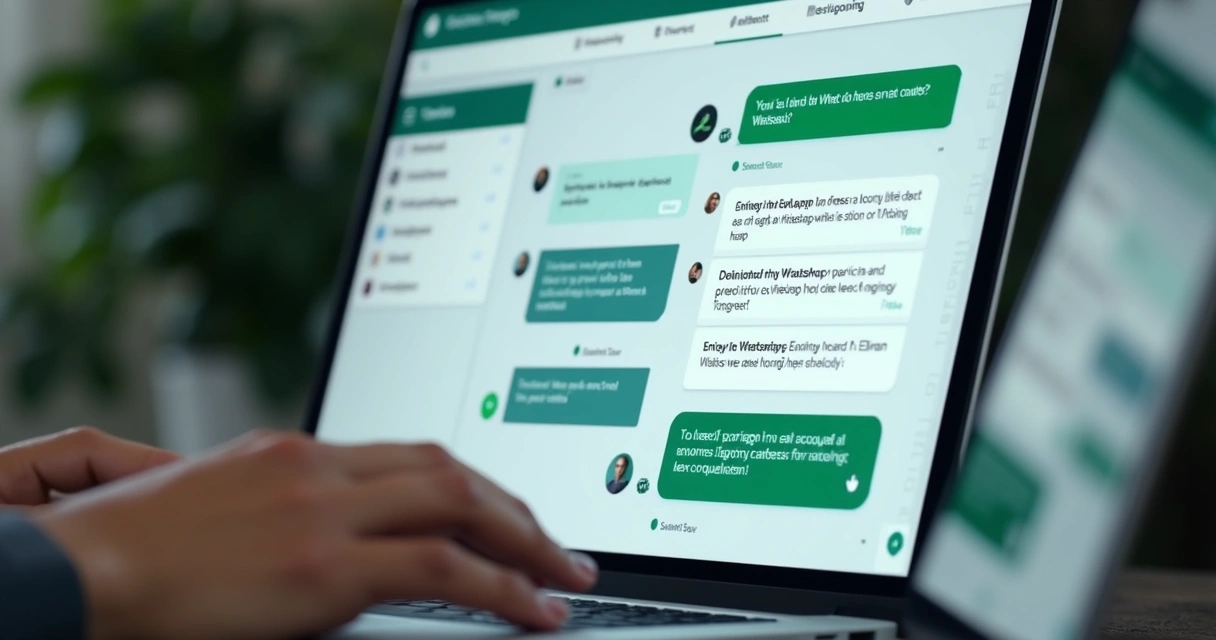 Fluxo automatizado de atendimento no WhatsApp com mensagens sequenciais
