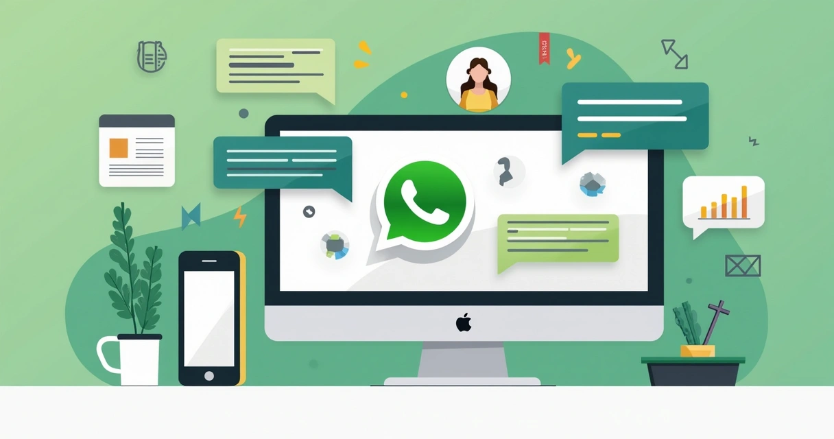 Fluxo de automação WhatsApp com bot conversando com cliente 